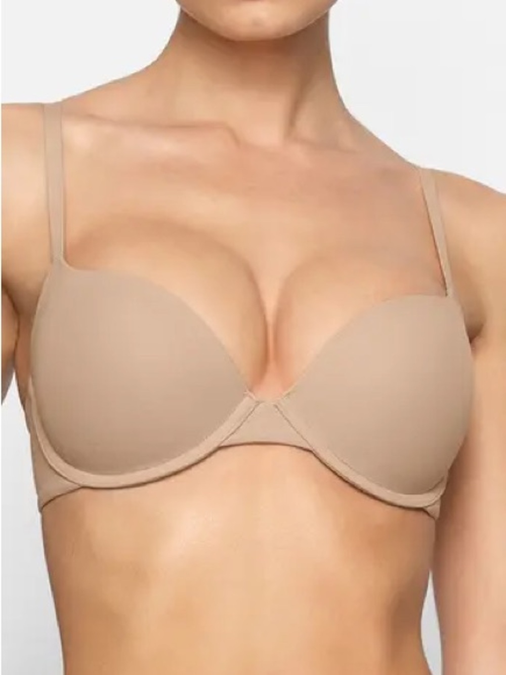 Fits Everybody Push-Up Bra from Skims in the color Clay